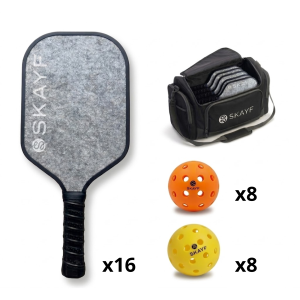 Kit raquettes pickleball SKAYF SILENCE K16